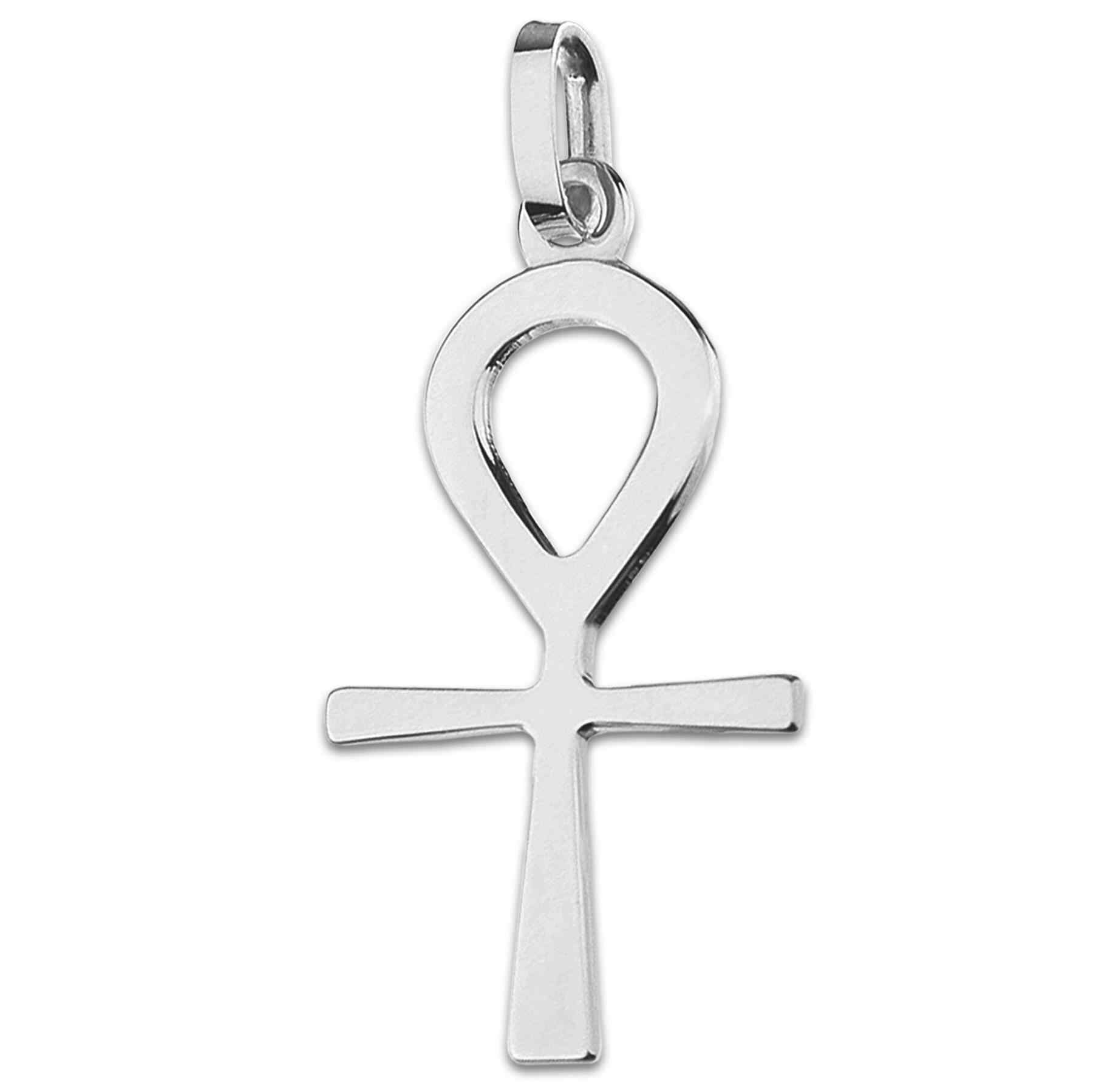 Ägyptenkreuz Anch Ankh Halskette Sterling Silber 925 18 10